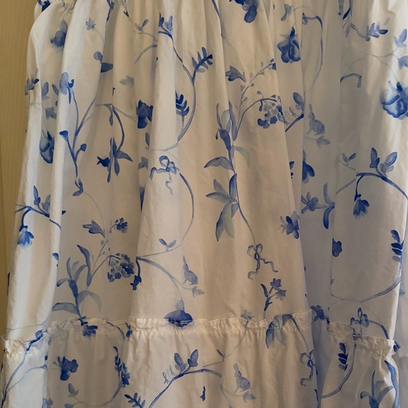 Hill House Home Ellie Nap Dress - Blue Botanical ( Medium) - Picture 8 of 8